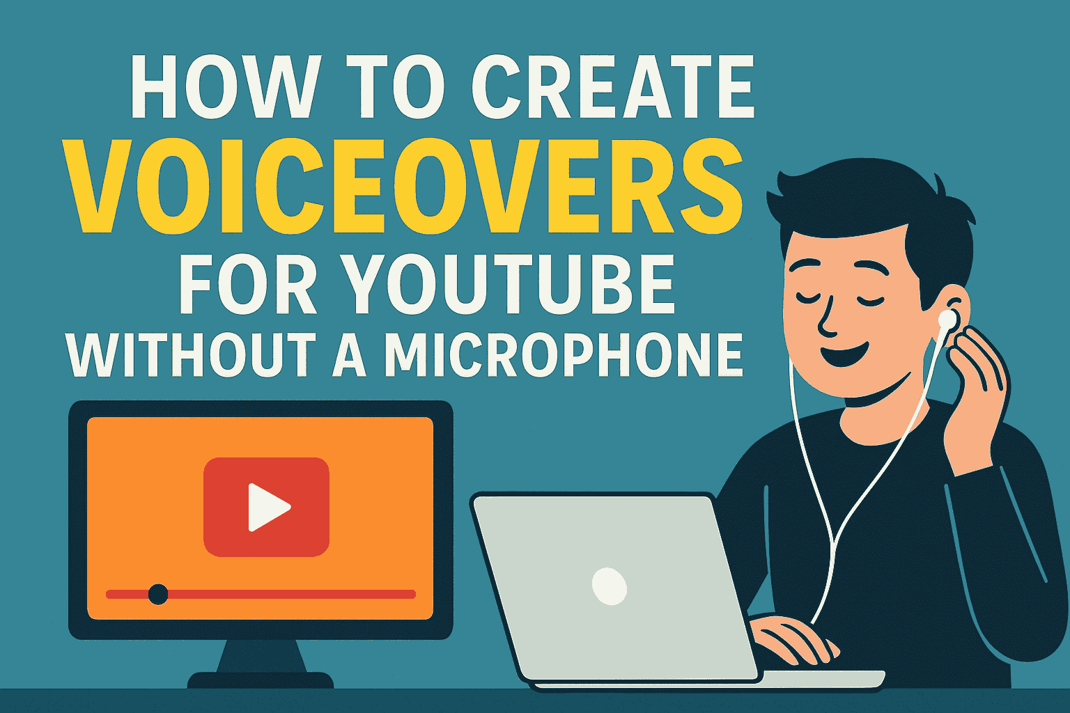 How to Create Voiceovers for YouTube Without a Microphone