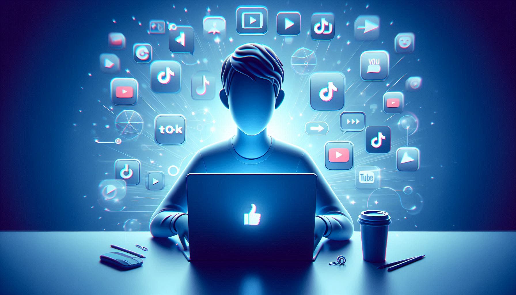 20 Ideas de Contenido con IA para TikTok, Reels y YouTube Shorts (2025)